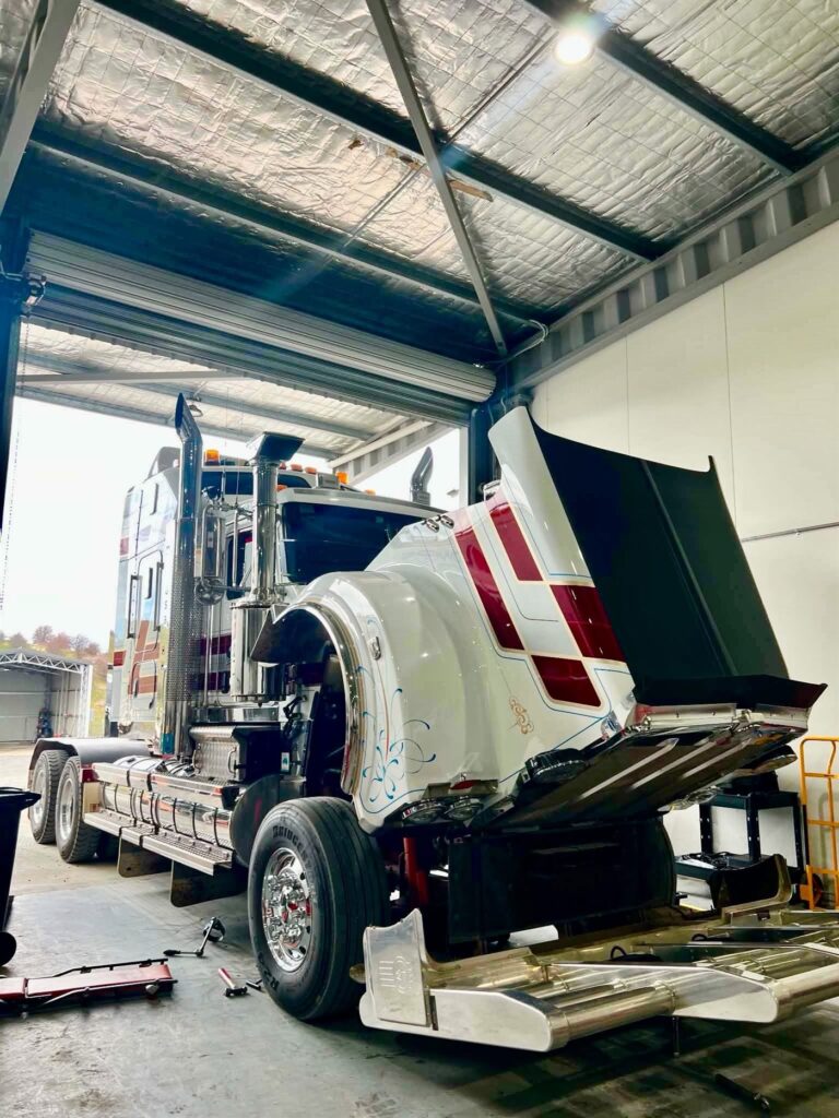 Kenworth in for repairs